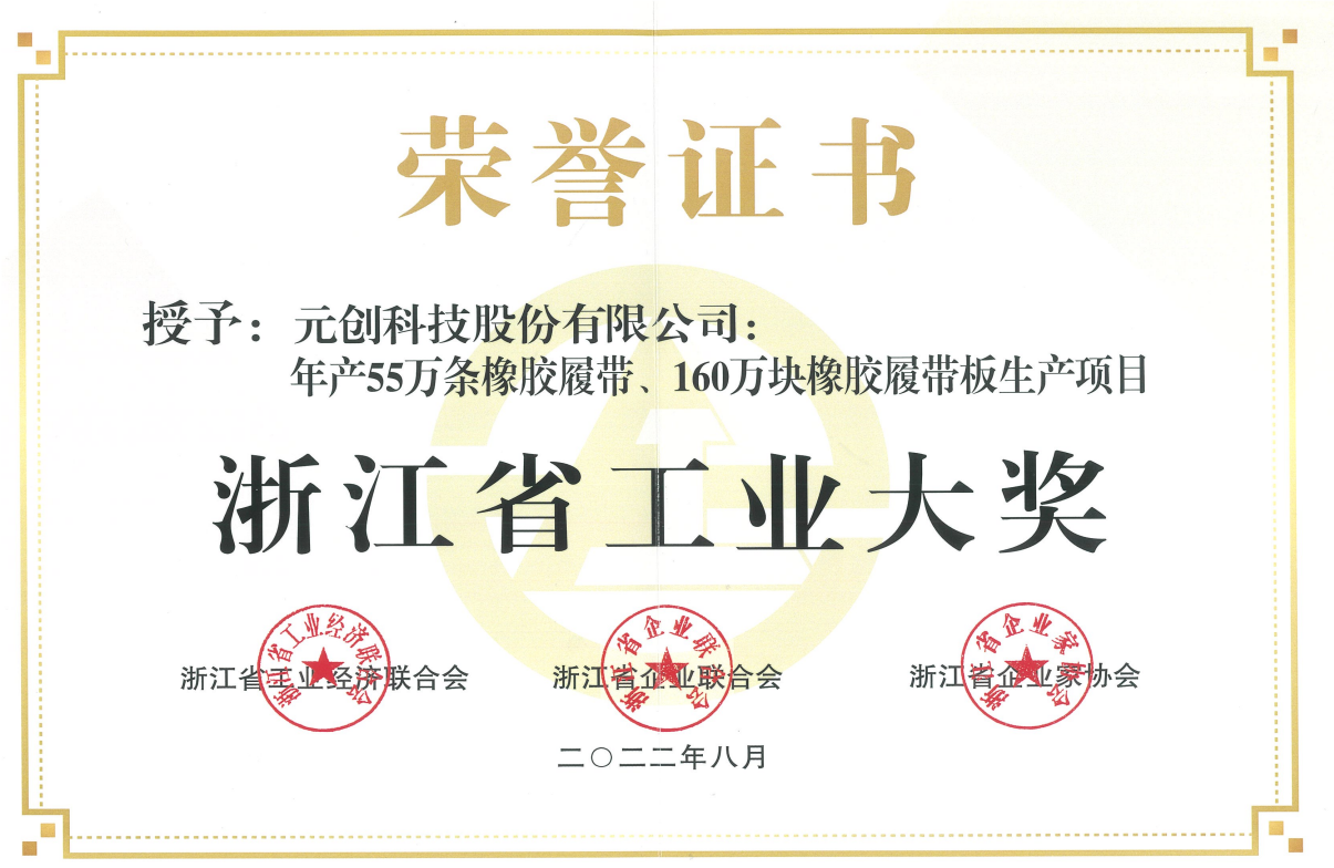 Zhejiang Grand Awards for Industry